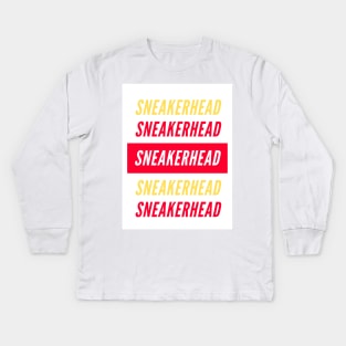 Sneakerhead Kids Long Sleeve T-Shirt